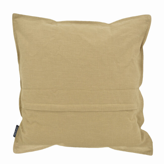 Washed Linen Beige | 45 x 45 cm | Kussenhoes | Katoen/Linnen