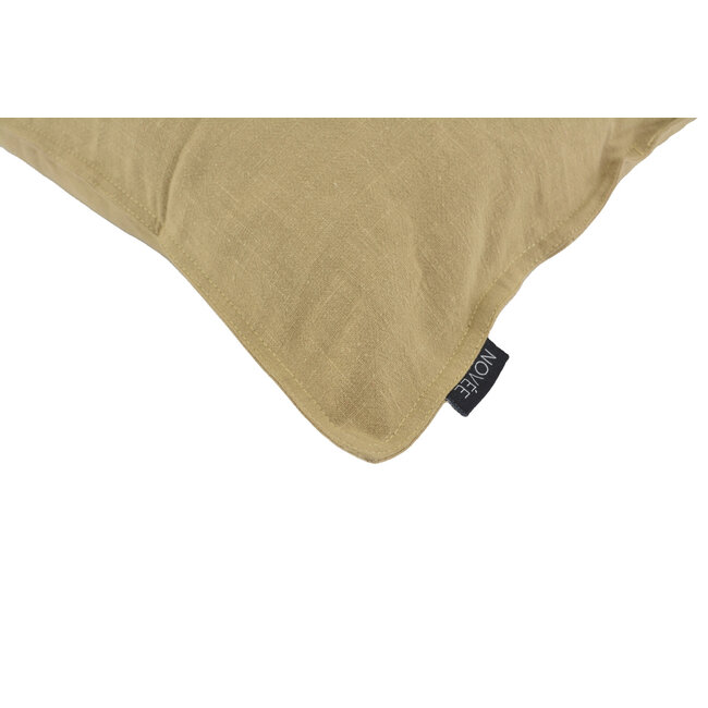 Washed Linen Beige | 45 x 45 cm | Kussenhoes | Katoen/Linnen