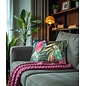 Velvet Parrot Kussenhoes | 30x50 cm | Velvet/Polyester