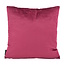 Velvet Cross Wijnrood | 45 x 45 cm | Kussenhoes | Velvet/Polyester