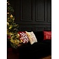 Red Snowflake Kussenhoes | 45x45 cm | Katoen/Polyester
