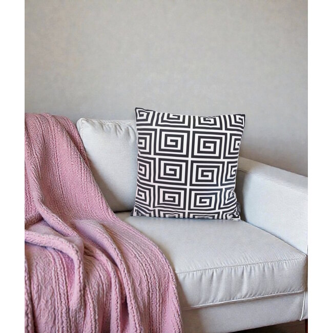 Greek Maze | 45 x 45 cm | Kussenhoes | Katoen/Polyester