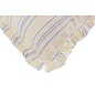 Sierkussen Yuna Stripe Blauw | 45 x 45 cm | Katoen/Linnen