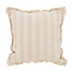 Sierkussen Yuna Stripe Beige | 45 x 45 cm | Katoen/Linnen