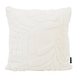 Sierkussen Furry Leaves Crème | 45 x 45 cm | Kussenhoes | Polyester