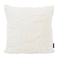Sierkussen Furry Leaves Crème | 45 x 45 cm | Kussenhoes | Polyester
