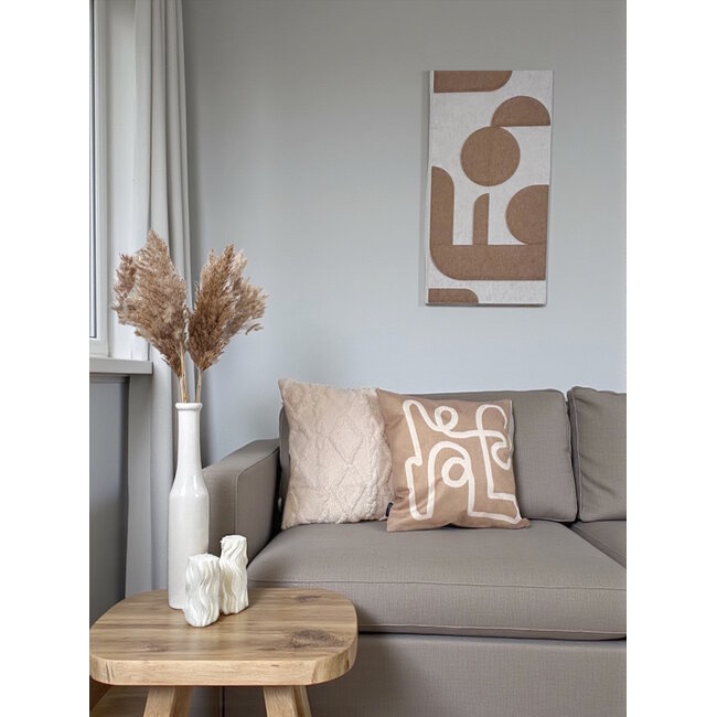 Feyo Abstract | 45 x 45 cm | Kussenhoes | Katoen/Linnen