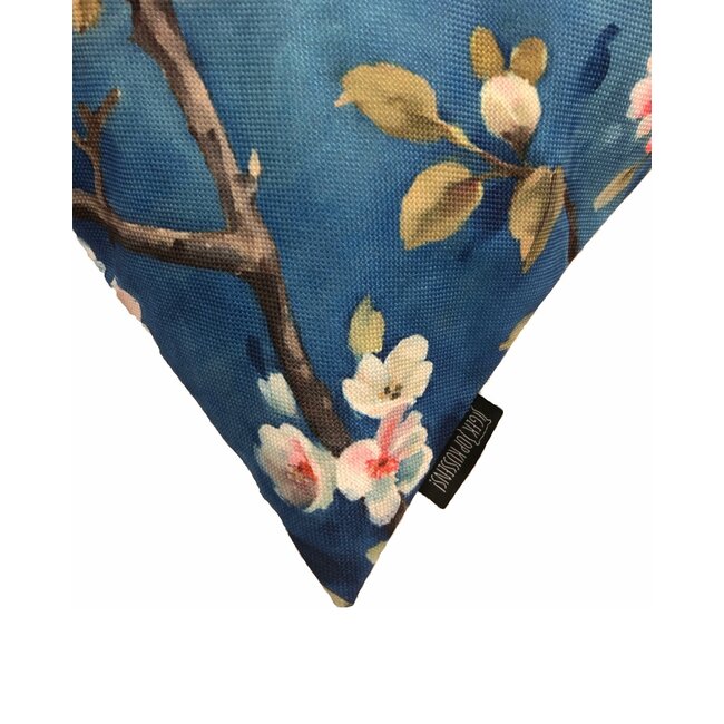 Parus Major #2 Kissenbezug | 45x45 cm | Baumwolle/Leinen