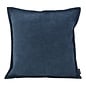Sierkussen Chenille Piped Blauw | 45 x 45 cm | Polyester