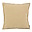 NOVÉE Chenille Piped Beige Kussenhoes | 45x45 cm | Polyester