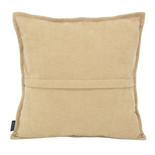 Chenille Piped Beige Kissenbezug | 45x45 cm | Polyester