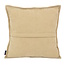 Chenille Piped Beige Kussenhoes | 45x45 cm | Polyester