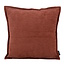 Chenille Piped Rost Kissenbezug | 45x45 cm | Polyester
