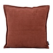Sierkussen Chenille Piped Roest | 45 x 45 cm | Polyester