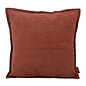 Sierkussen Chenille Piped Roest | 45 x 45 cm | Polyester