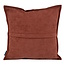Sierkussen Chenille Piped Roest | 45 x 45 cm | Polyester