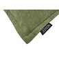 Chenille Piped Grün Kissenbezug | 45x45 cm | Polyester