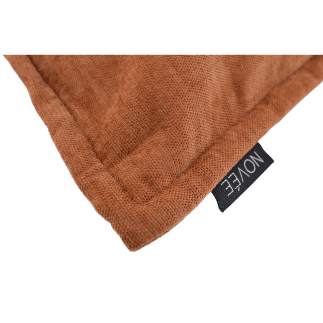 Sierkussen Chenille Piped Terra | 45 x 45 cm | Polyester