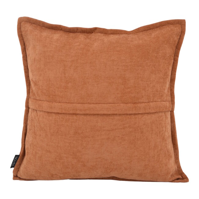 Sierkussen Chenille Piped Terra | 45 x 45 cm | Polyester