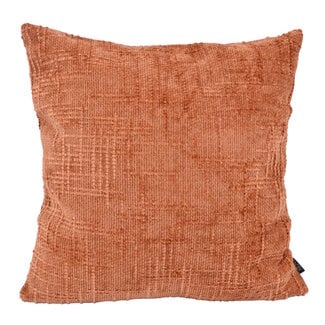 NOVÉE Chenille Stripe Terra | 45 x 45 cm | Kussenhoes | Polyester