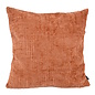 Chenille Stripe Terra Kussenhoes | 45x45 cm | Polyester