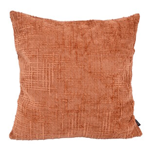 Sierkussen Chenille Stripe Terra | 45 x 45 cm | Polyester