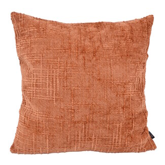 NOVÉE Sierkussen Chenille Stripe Terra | 45 x 45 cm | Polyester