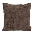 Chenille Stripe Bruin Kussenhoes | 45x45 cm | Polyester