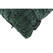 Chenille Stripe Groen Kussenhoes | 45x45 cm | Polyester