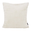 Chenille Stripe Crème Kussenhoes | 45x45 cm | Polyester