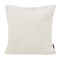 Chenille Stripe Crème Kussenhoes | 45x45 cm | Polyester