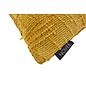 Chenille Stripe Geel Kussenhoes | 45x45 cm | Polyester
