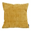 Chenille Stripe Geel Kussenhoes | 45x45 cm | Polyester