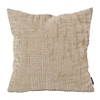 Sierkussen Chenille Stripe Beige | 45 x 45 cm | Polyester