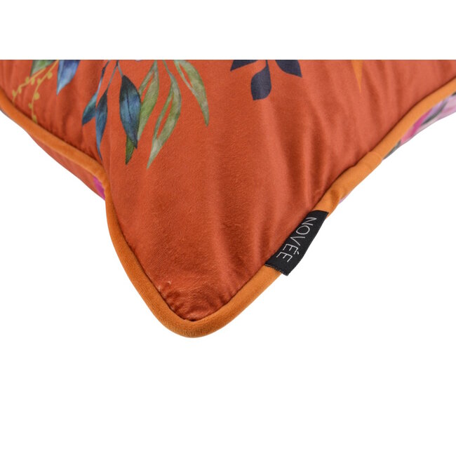 Butterfly Bloom Kussenhoes | 45x45 cm | Velvet/Polyester