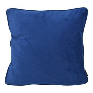 NOVÉE Velvet Essential Blau Kissenbezug | 45x45 cm | Samt/Polyester