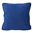 NOVÉE Velvet Essential Blauw | 45 x 45 cm | Kussenhoes | Velvet/Polyester