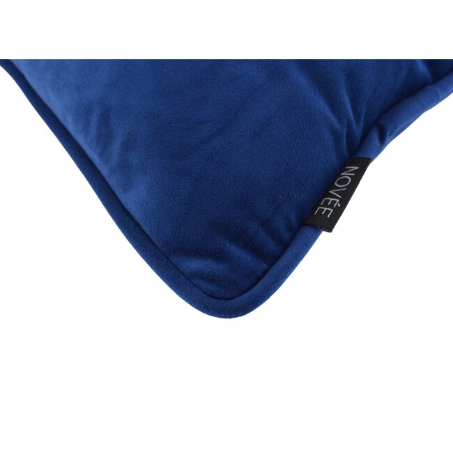Velvet Essential Blauw | 45 x 45 cm | Kussenhoes | Velvet/Polyester