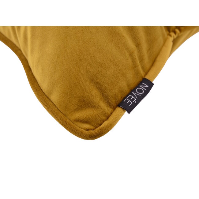 Velvet Essential Okergoud | 45 x 45 cm | Kussenhoes | Velvet/Polyester