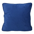 Sierkussen Velvet Essential Blauw | 45 x 45 cm | Velvet/Polyester
