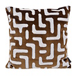 Elegance Bruin Kussenhoes | 45x45 cm | Velvet/Polyester