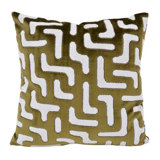 NOVÉE Sierkussen Elegance Groen | 45 x 45 cm | Velvet/Polyester