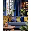 Sierkussen Midnight Birds | 45 x 45 cm | Velvet/Polyester