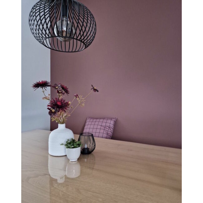 Sierkussen Vierkantjes Roze/Zwart | 45 x 45 cm | Katoen/Polyester