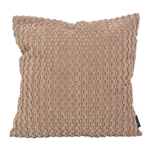 Corduroy Knit Taupe Kussenhoes | 45x45 cm | Polyester