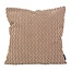 NOVÉE Corduroy Knit Taupe Kissenbezug | 45x45 cm | Polyester
