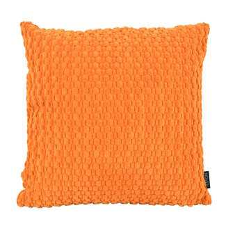 NOVÉE Corduroy Knit Oranje Kussenhoes | 45x45 cm | Polyester
