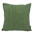 Corduroy Knit Grün Kissenbezug | 45x45 cm | Polyester