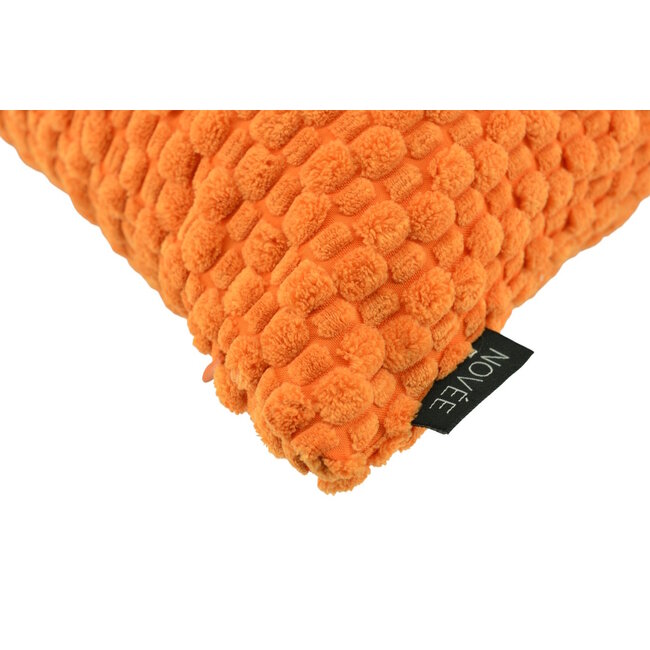 Sierkussen Corduroy Knit Oranje | 45 x 45 cm | Polyester