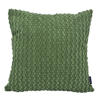 NOVÉE Sierkussen Corduroy Knit Groen | 45 x 45 cm | Polyester